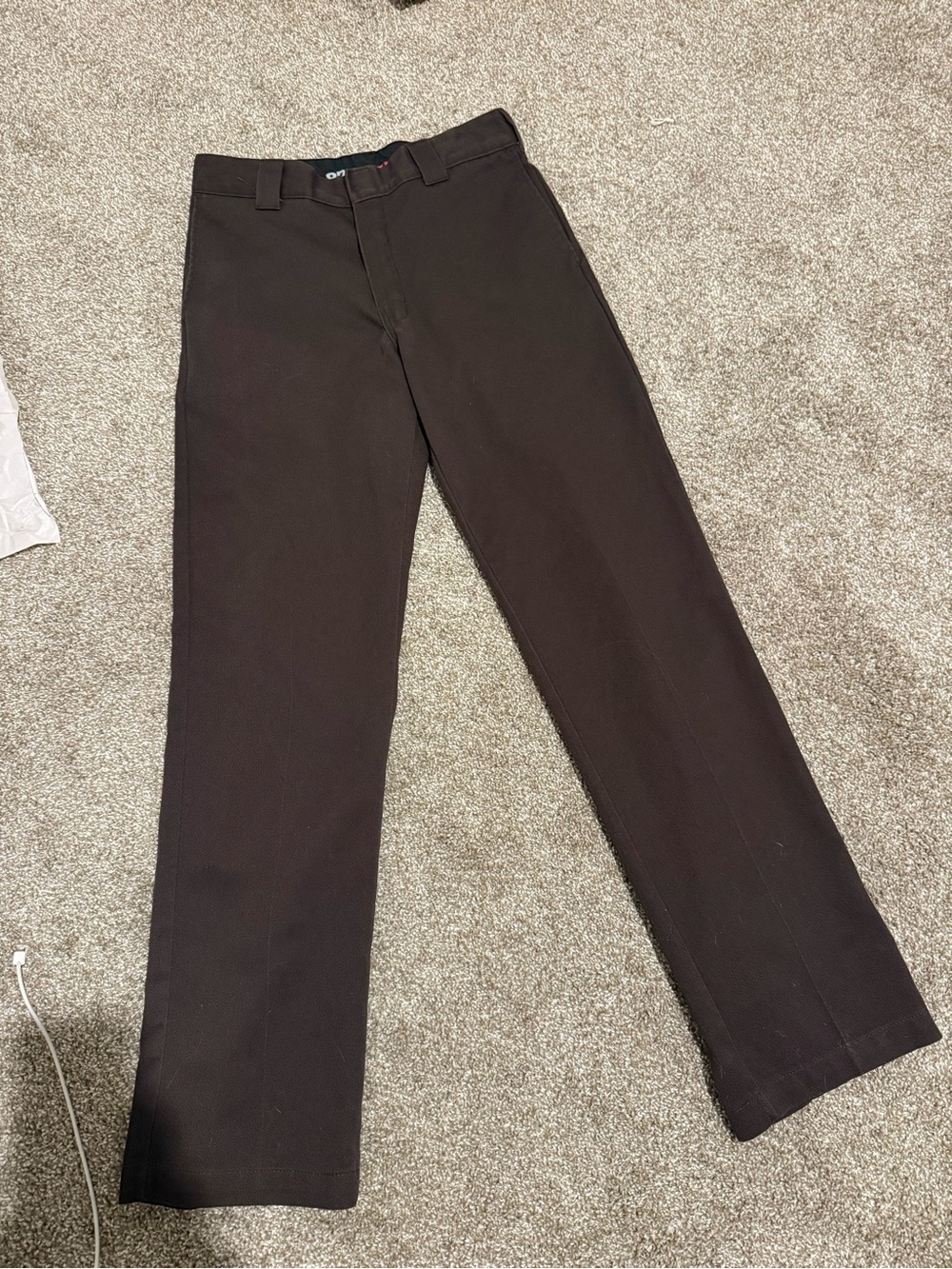 Dickies Men's Black Straight Chino Pants